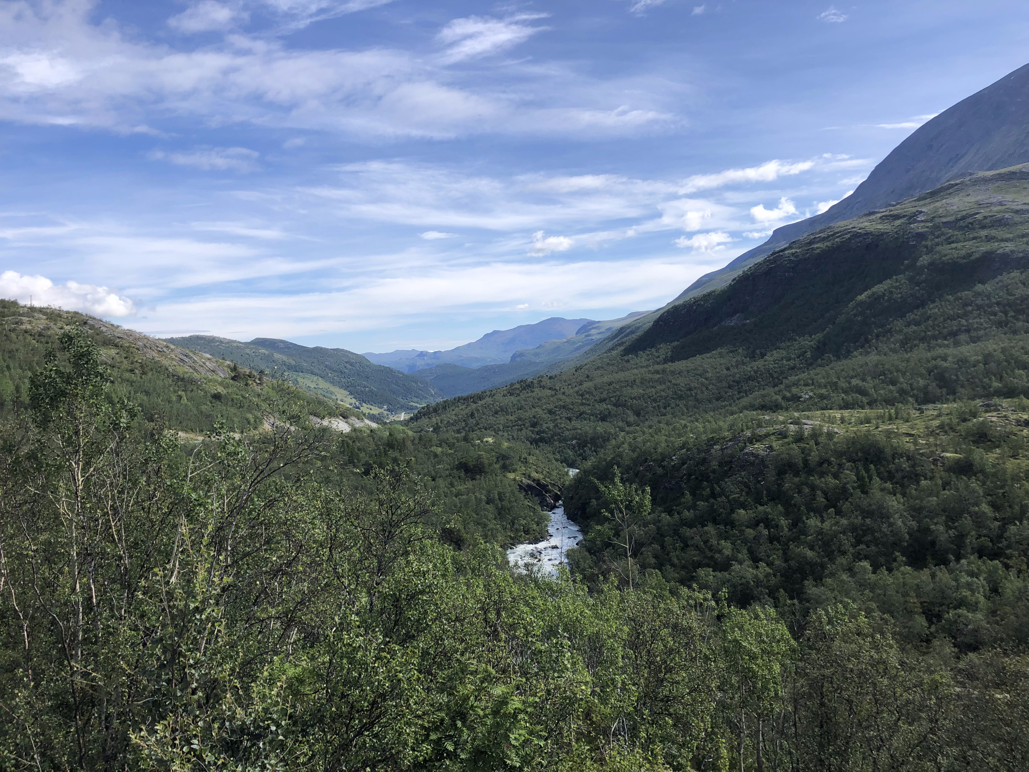 Aufstieg zum Sognefjell