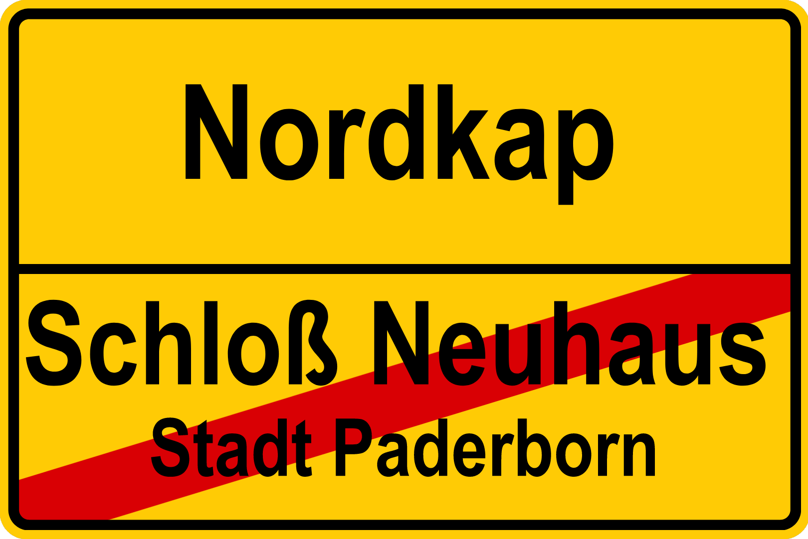 Erschreckend wie viele Online Händler Ortstafeln anbieten